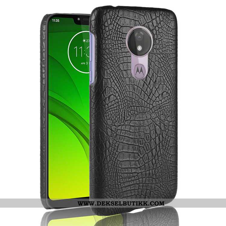 Deksel Moto G7 Power Mønster Svart Etui, Moto G7 Power Kreativ Butikk