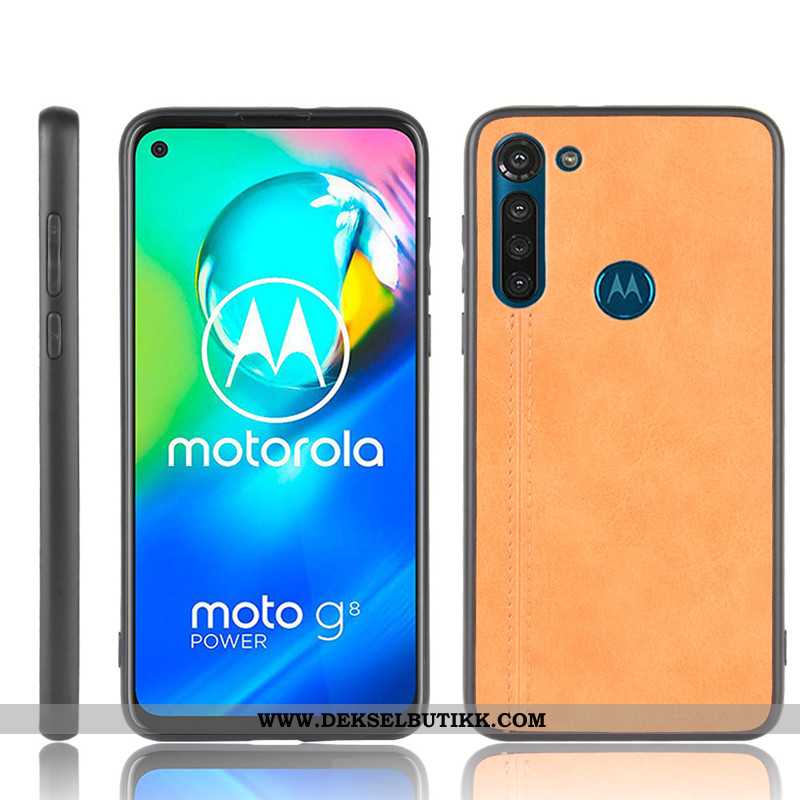 Deksel Moto G8 Power Mønster Etui Cow Mobiltelefon Rød, Moto G8 Power Beskyttelse Salg