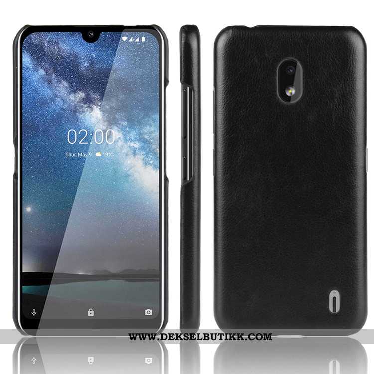 Deksel Nokia 2.2 Trend Folio Mobiltelefon Svart, Etui Nokia 2.2 Beskyttelse Billige