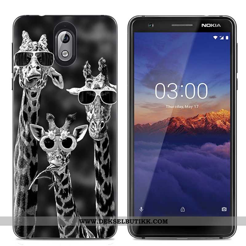 Deksel Nokia 3.1 Cartoon Etui Kreativ Farge, Nokia 3.1 Trend På Nett