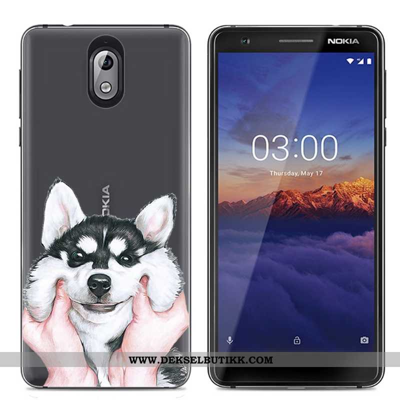 Deksel Nokia 3.1 Cartoon Etui Kreativ Farge, Nokia 3.1 Trend På Nett