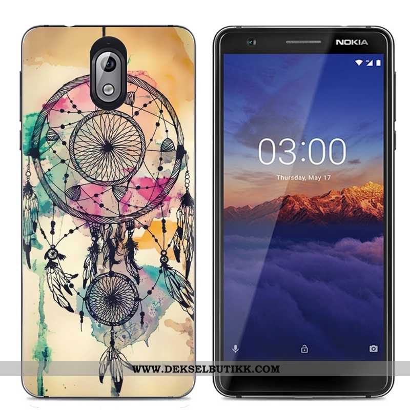 Deksel Nokia 3.1 Cartoon Etui Kreativ Farge, Nokia 3.1 Trend På Nett