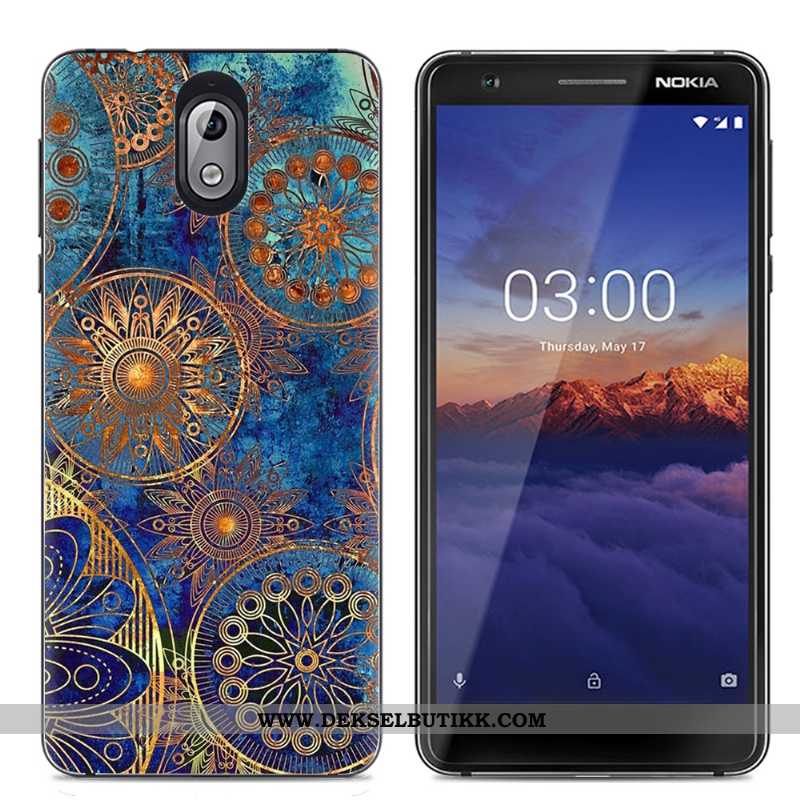 Deksel Nokia 3.1 Cartoon Etui Kreativ Farge, Nokia 3.1 Trend På Nett