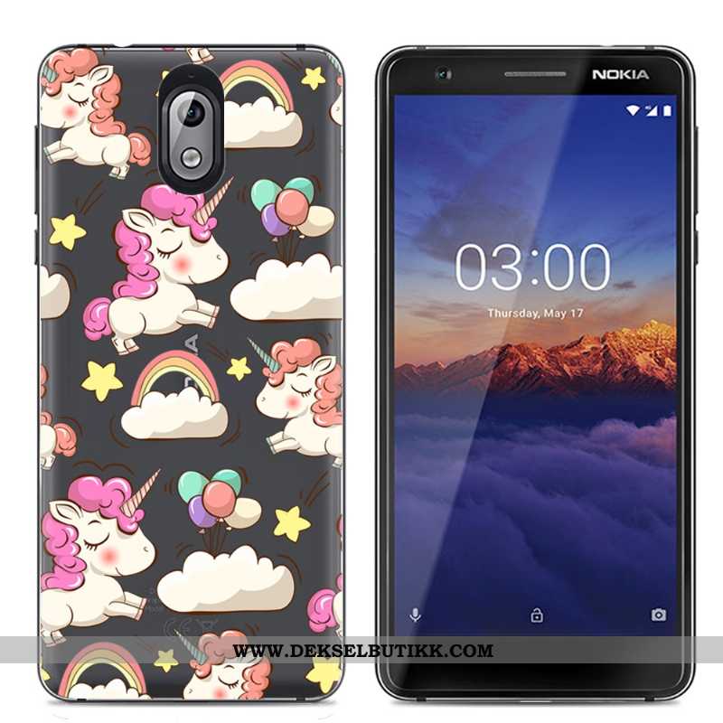 Deksel Nokia 3.1 Cartoon Etui Kreativ Farge, Nokia 3.1 Trend På Nett