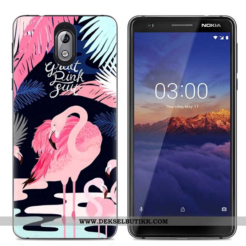 Deksel Nokia 3.1 Cartoon Etui Kreativ Farge, Nokia 3.1 Trend På Nett