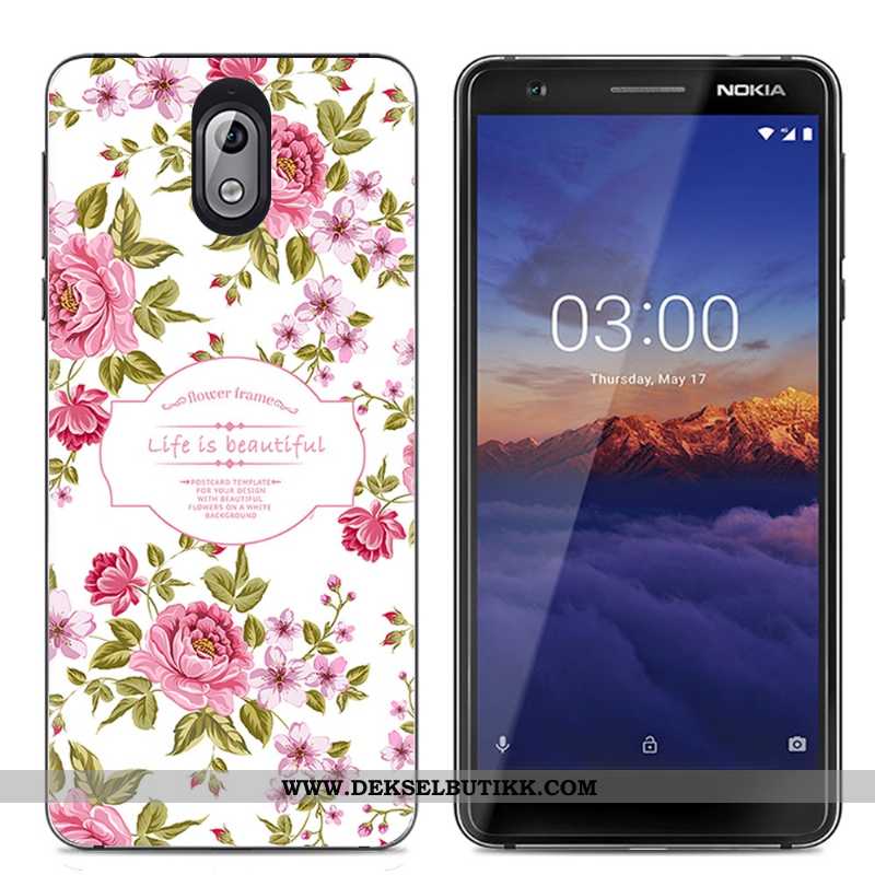 Deksel Nokia 3.1 Cartoon Etui Kreativ Farge, Nokia 3.1 Trend På Nett