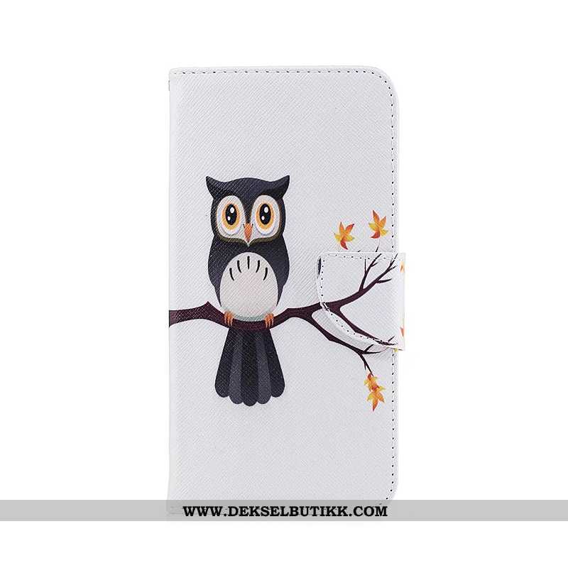 Deksel Nokia 3.1 Cartoon Skinndeksel Farge Malt Mobiltelefon Hvitt, Etui Nokia 3.1 Beskyttelse Billi