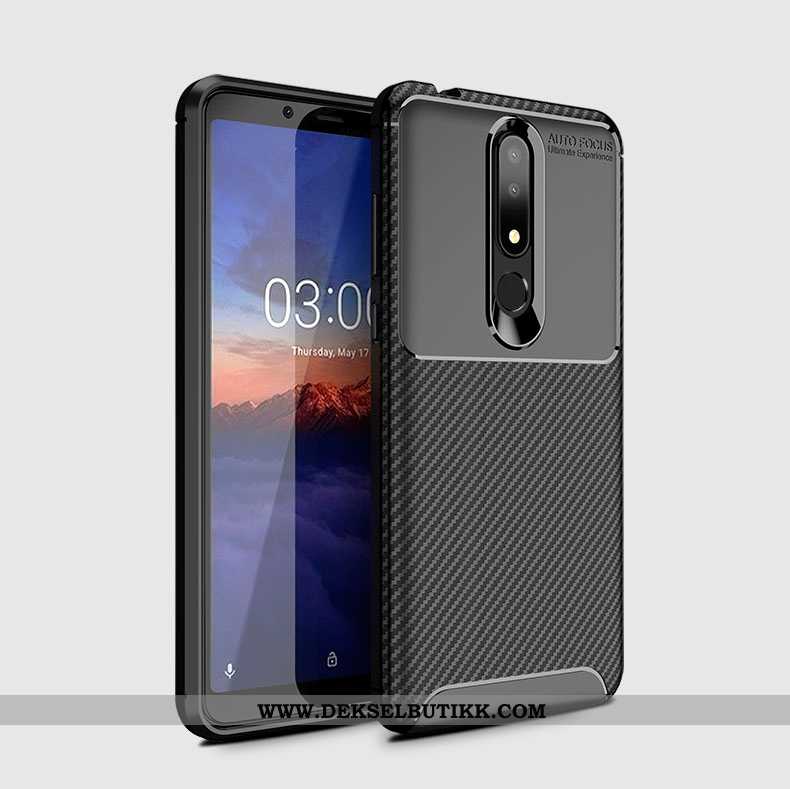 Deksel Nokia 3.1 Plus Tynne Mobiltelefon Trend Lovers Brun, Etui Nokia 3.1 Plus Myke Tilbud