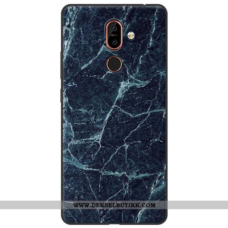 Deksel Nokia 7 Plus Myke Vintage Alt Inkludert Gul, Etui Nokia 7 Plus Silikon Billige