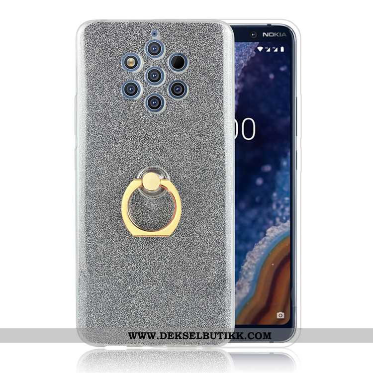 Deksel Nokia 9 Pureview Ring Etui Pulver, Nokia 9 Pureview Gul Billige