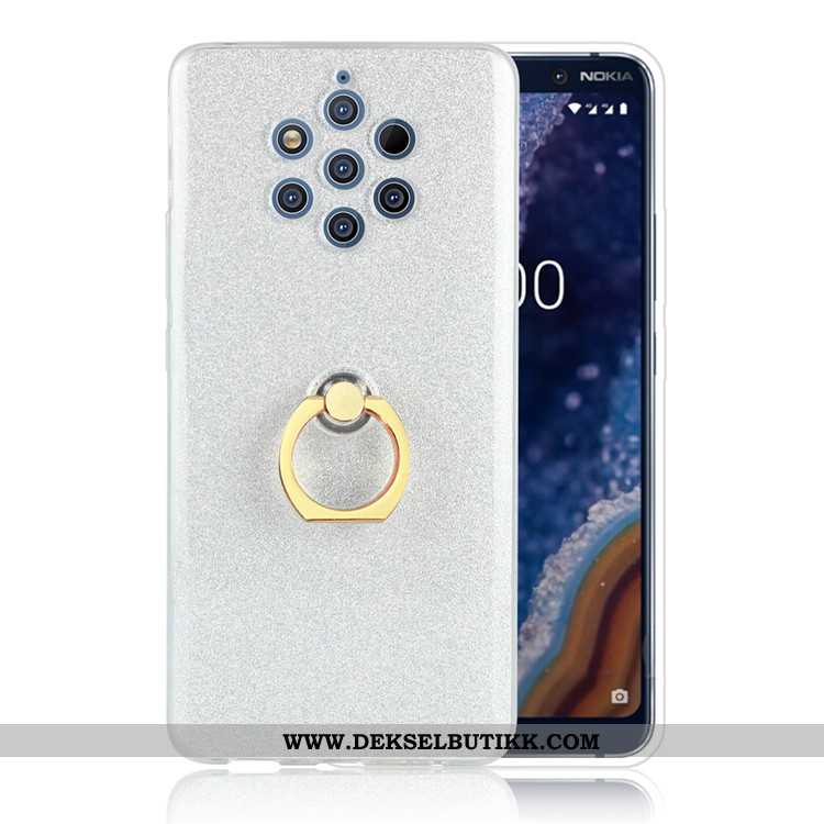 Deksel Nokia 9 Pureview Ring Etui Pulver, Nokia 9 Pureview Gul Billige