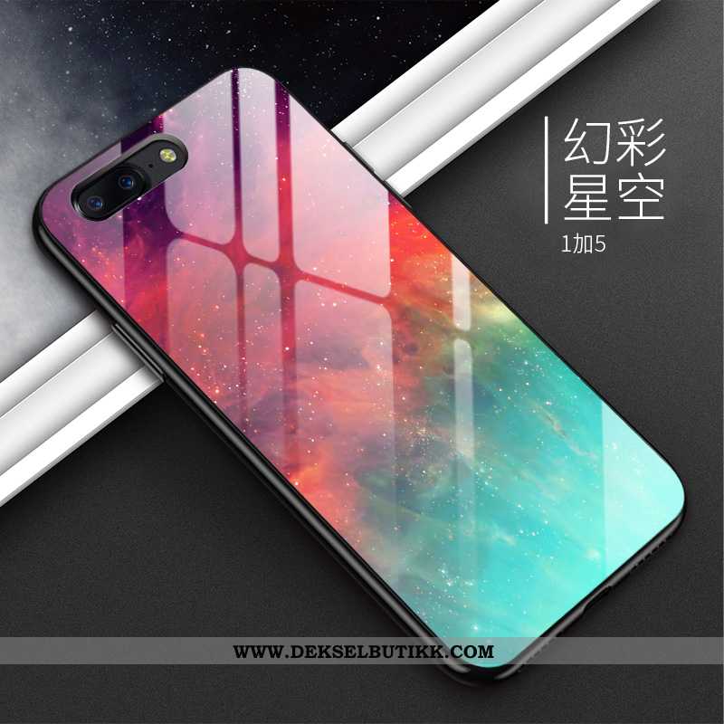 Deksel Oneplus 5 Glass Mobiltelefon Beskyttelse Rosa, Etui Oneplus 5 Mote Tilbud