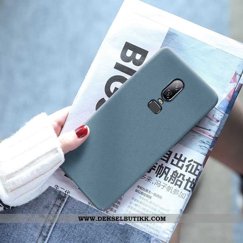 Deksel Oneplus 6 Beskyttelse Alt Inkludert Trend Rød, Etui Oneplus 6 Nubuck Billige