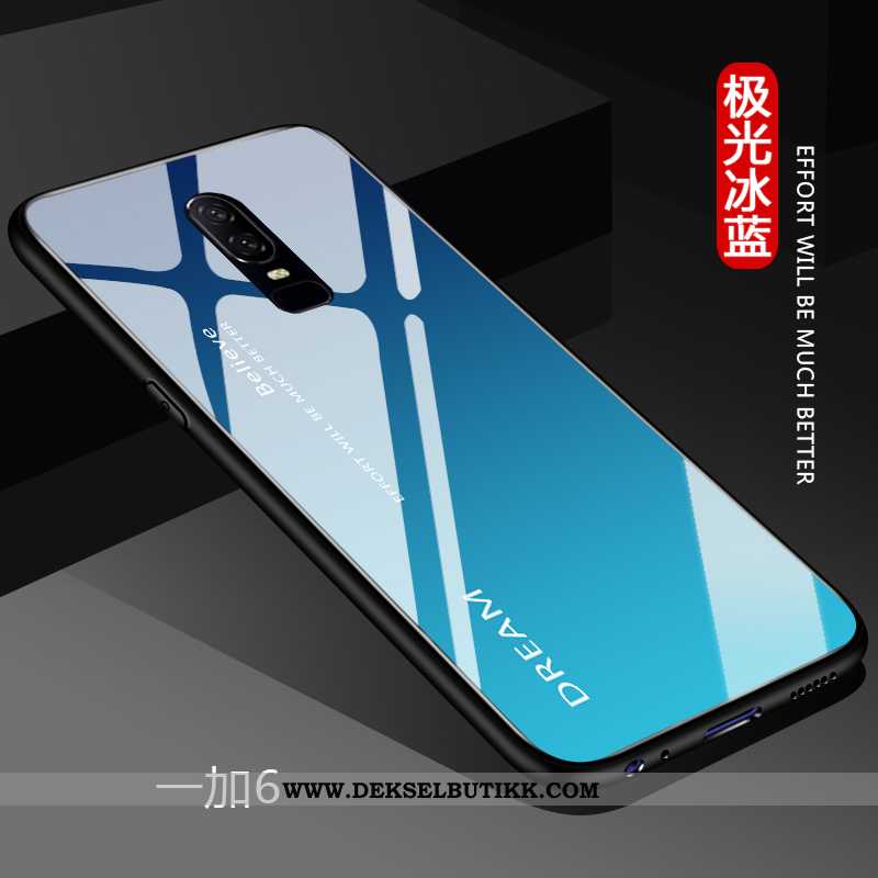 Deksel Oneplus 6 Beskyttelse Tynne Tilpass Hvitt, Etui Oneplus 6 Glass Tilbud