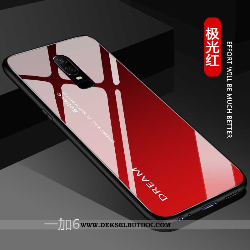 Deksel Oneplus 6 Beskyttelse Tynne Tilpass Hvitt, Etui Oneplus 6 Glass Tilbud