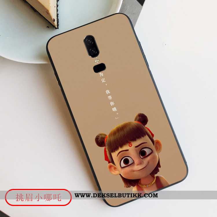 Deksel Oneplus 6 Ultra Myke Vakker Rød, Etui Oneplus 6 Tynne Rabatt