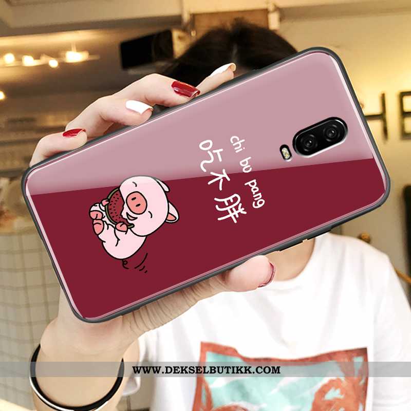 Deksel Oneplus 6t Cartoon Silikon Trend Blå, Etui Oneplus 6t Vakker Kjøpe