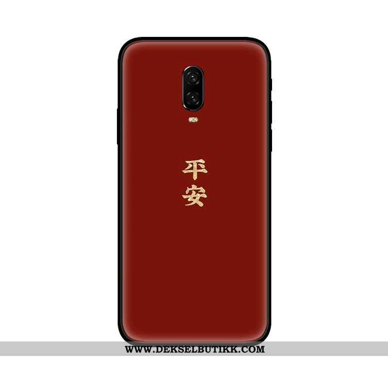 Deksel Oneplus 6t Kreativ Alt Inkludert Silikon Rosa, Etui Oneplus 6t Trend Tilbud