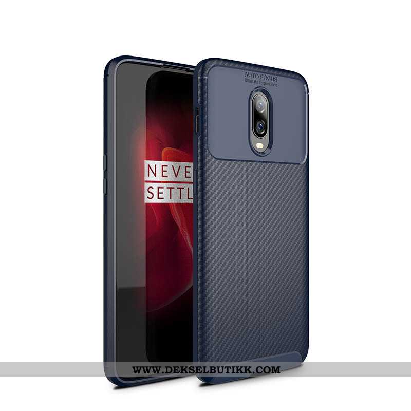 Deksel Oneplus 6t Kreativ Silikon Beskyttelse Myke Svart, Etui Oneplus 6t Trend Butikk