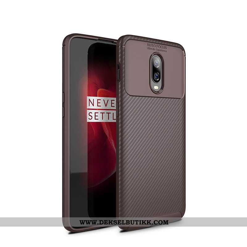 Deksel Oneplus 6t Kreativ Silikon Beskyttelse Myke Svart, Etui Oneplus 6t Trend Butikk