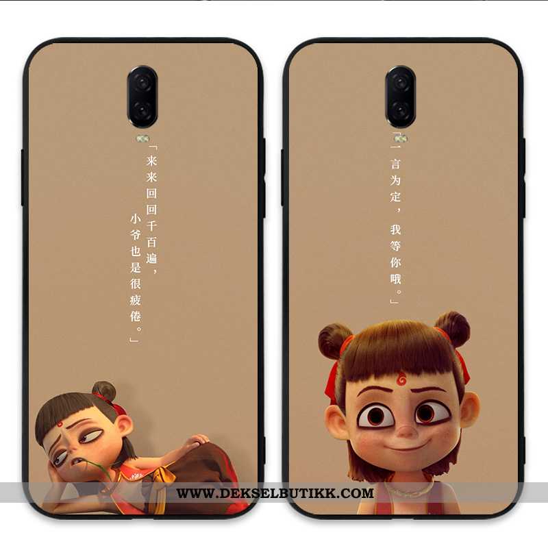 Deksel Oneplus 6t Tynne Anti-fall Mobiltelefon Khaki, Etui Oneplus 6t Myke Tilbud