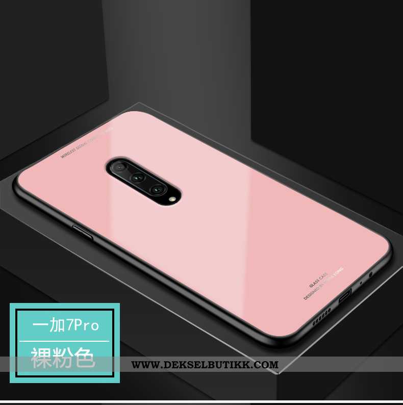 Deksel Oneplus 7 Pro Beskyttelse Mobiltelefon Alt Inkludert Rosa, Etui Oneplus 7 Pro Glass Rabatt