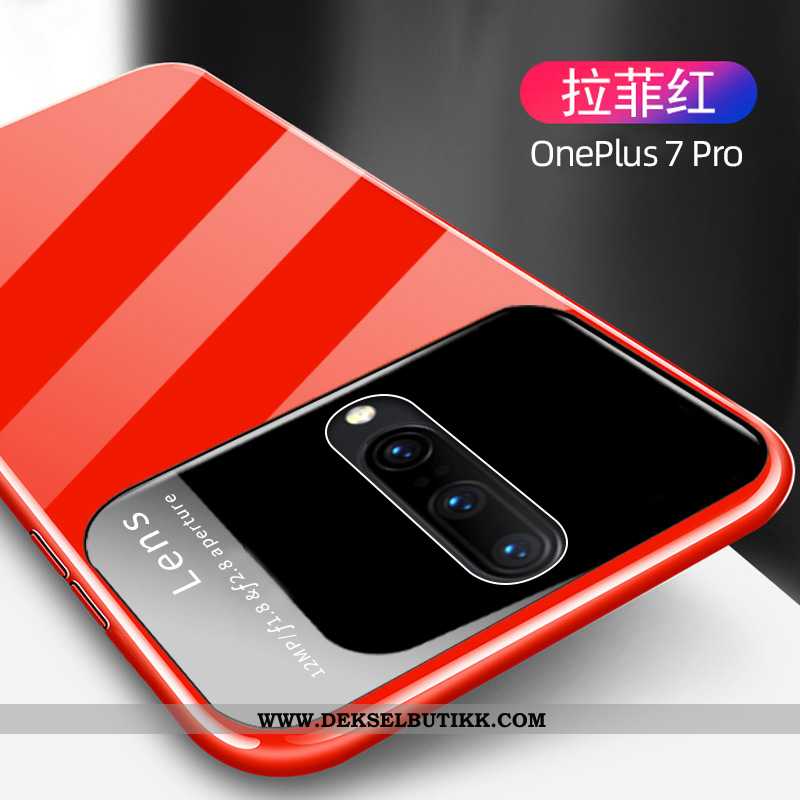 Deksel Oneplus 7 Pro Kreativ Net Red Tynne Av Personlighet Hvitt, Etui Oneplus 7 Pro Trend Billige