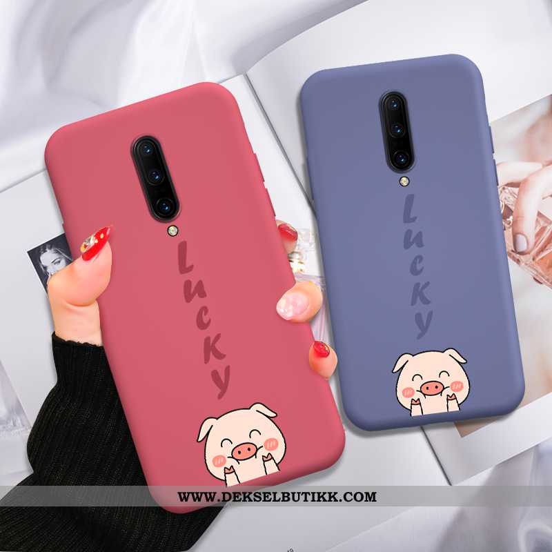 Deksel Oneplus 7 Pro Trend Alt Inkludert Cartoon Liten Blå, Etui Oneplus 7 Pro Myke Rabatt