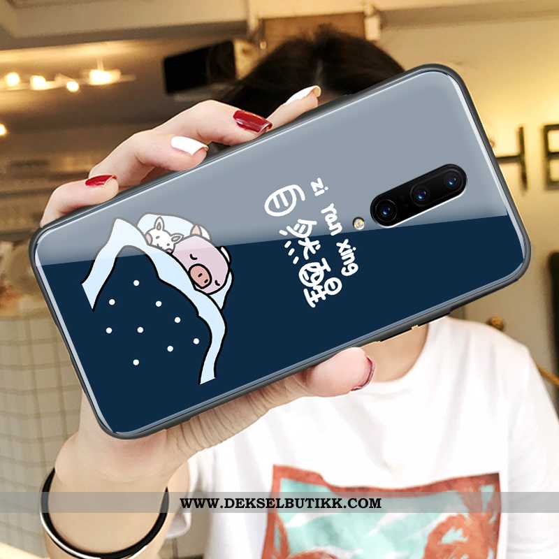 Deksel Oneplus 8 Kreativ Vakker Trend Silikon Blå, Etui Oneplus 8 Cartoon Tilbud