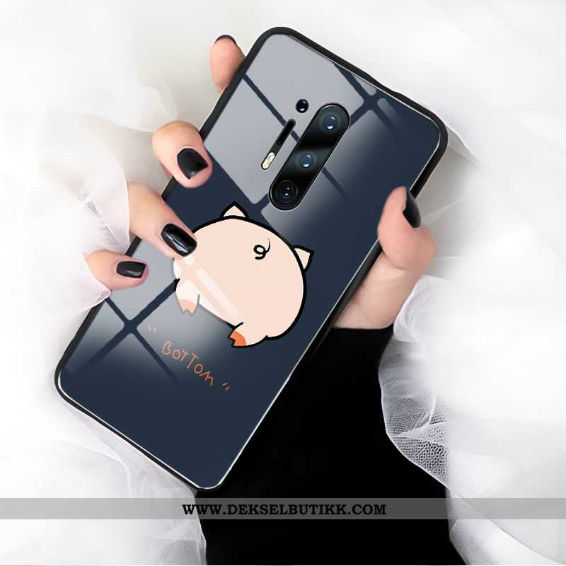 Deksel Oneplus 8 Pro Beskyttelse Cartoon Mobiltelefon Svart, Etui Oneplus 8 Pro Glass På Nett