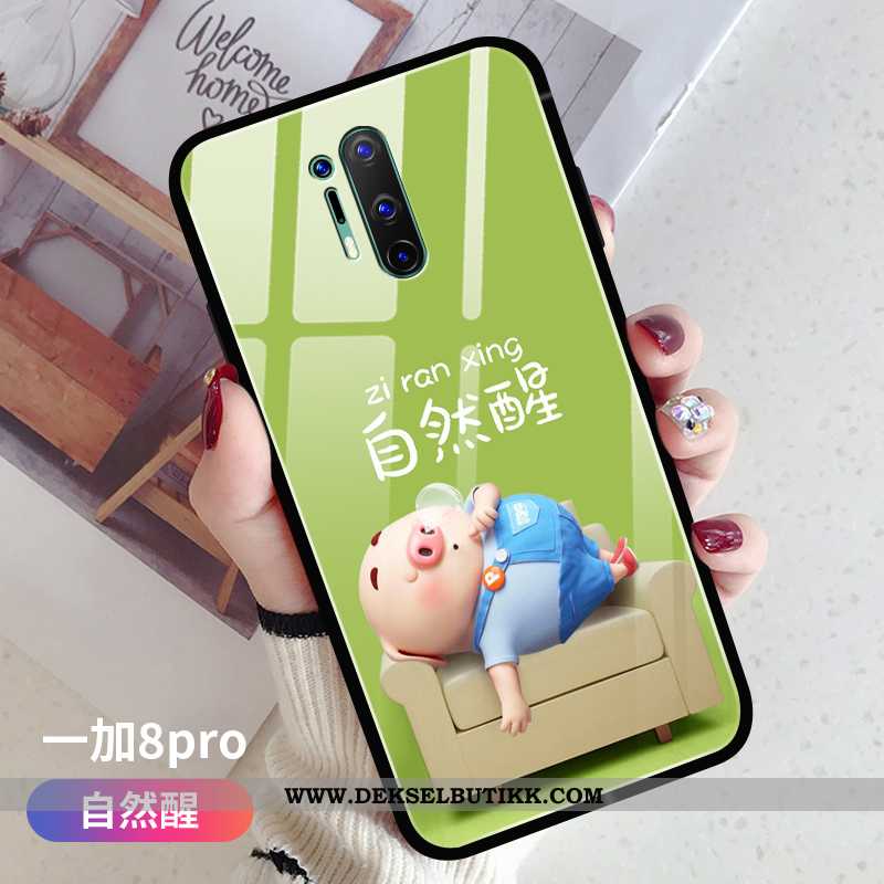 Deksel Oneplus 8 Pro Mote Liten Cartoon Silikon Gul, Etui Oneplus 8 Pro Av Personlighet Butikk