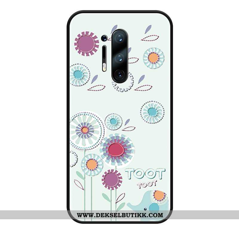 Deksel Oneplus 8 Pro Nubuck Etui Beskyttelse Rosa, Oneplus 8 Pro Cartoon Billig