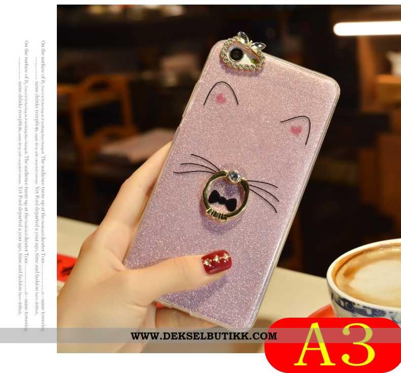 Deksel Oppo A3 Vakker Mobiltelefon Rosa Alt Inkludert, Etui Oppo A3 Trend Billige