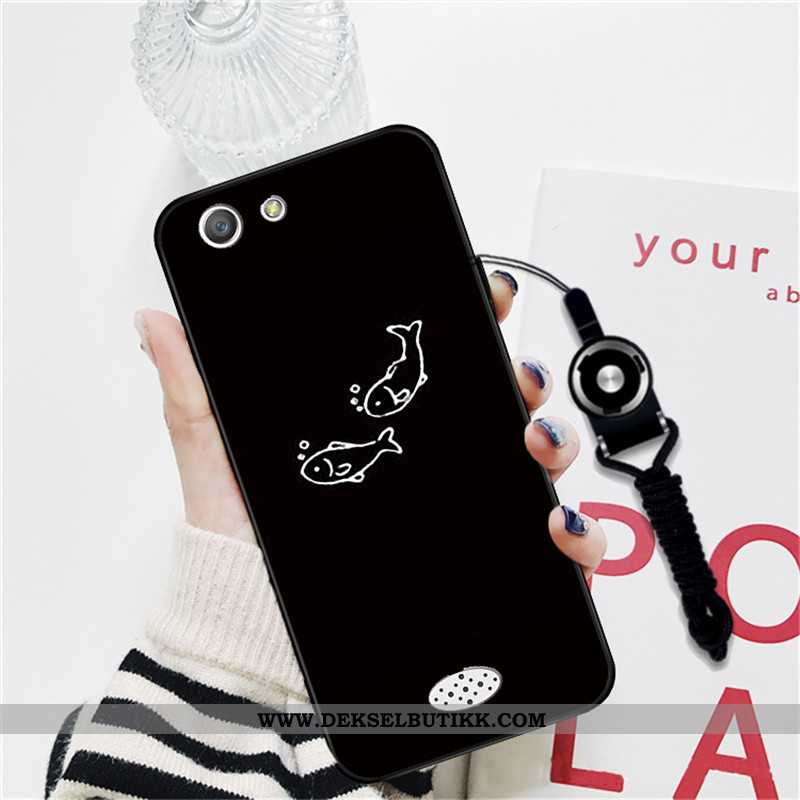 Deksel Oppo A31 Av Personlighet Beskyttelse Lovers Svart, Etui Oppo A31 Cartoon Billige