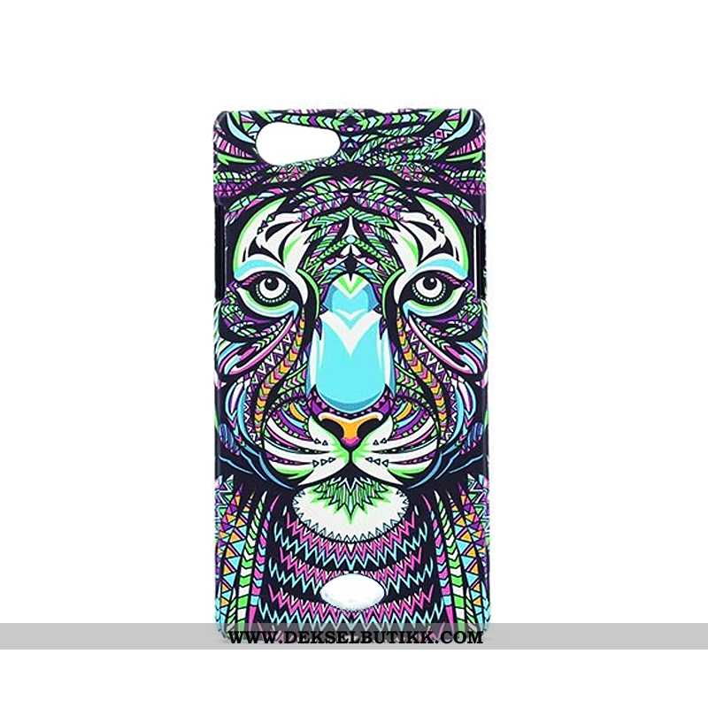 Deksel Oppo A31 Cartoon Etui Lysende Lilla, Oppo A31 Beskyttelse Til Salgs