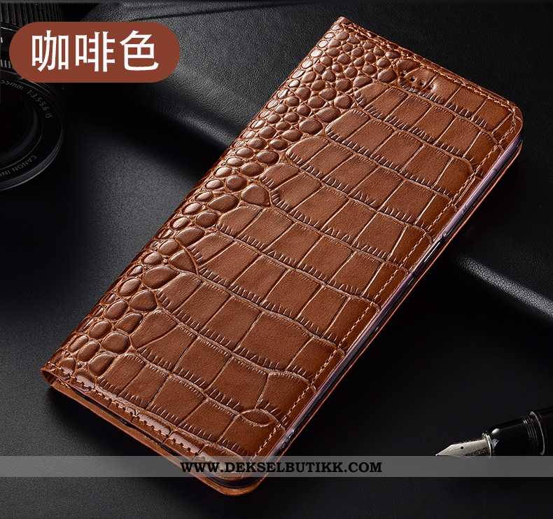 Deksel Oppo A5 2020 Beskyttelse Anti-fall Etui Brun, Oppo A5 2020 Skinndeksel Tilbud