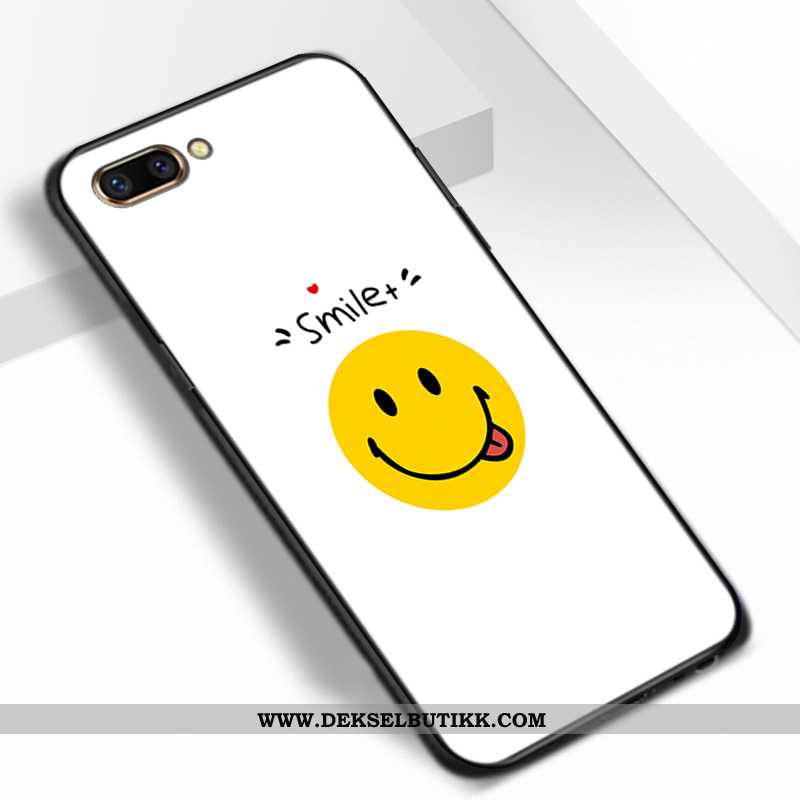 Deksel Oppo A5 Cartoon Mobiltelefon Hvit Hvitt, Etui Oppo A5 Myke Tilbud