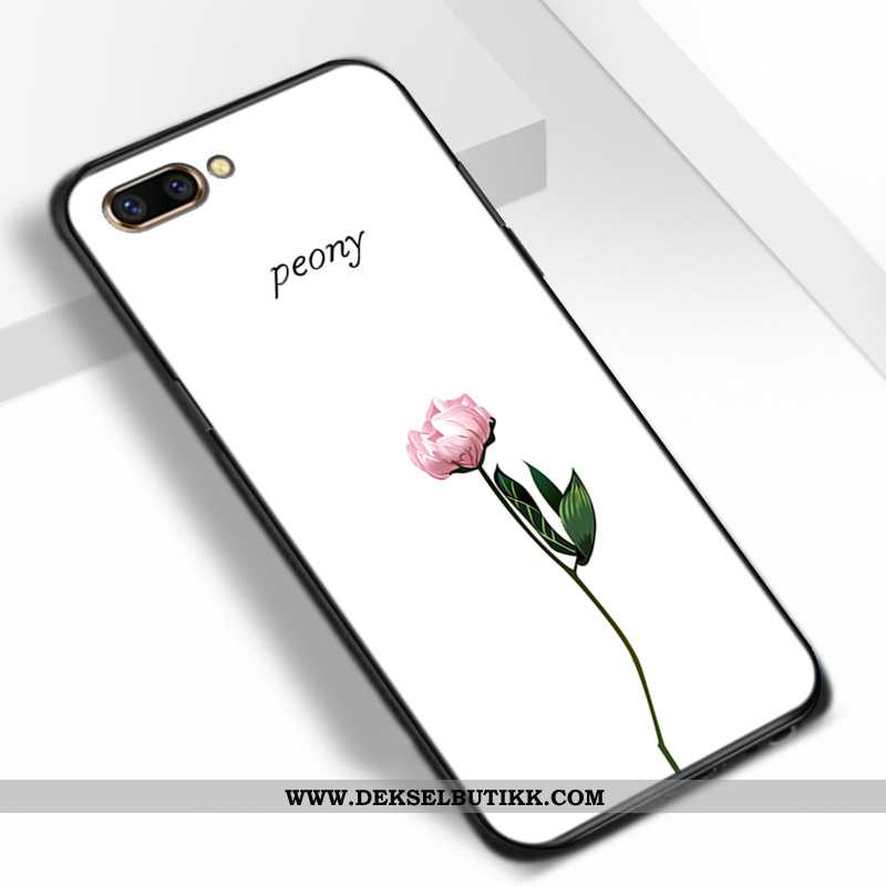 Deksel Oppo A5 Cartoon Mobiltelefon Hvit Hvitt, Etui Oppo A5 Myke Tilbud