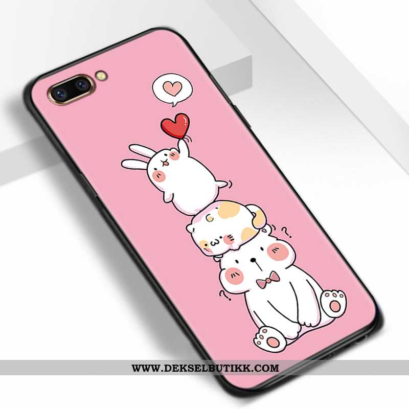 Deksel Oppo A5 Cartoon Mobiltelefon Hvit Hvitt, Etui Oppo A5 Myke Tilbud