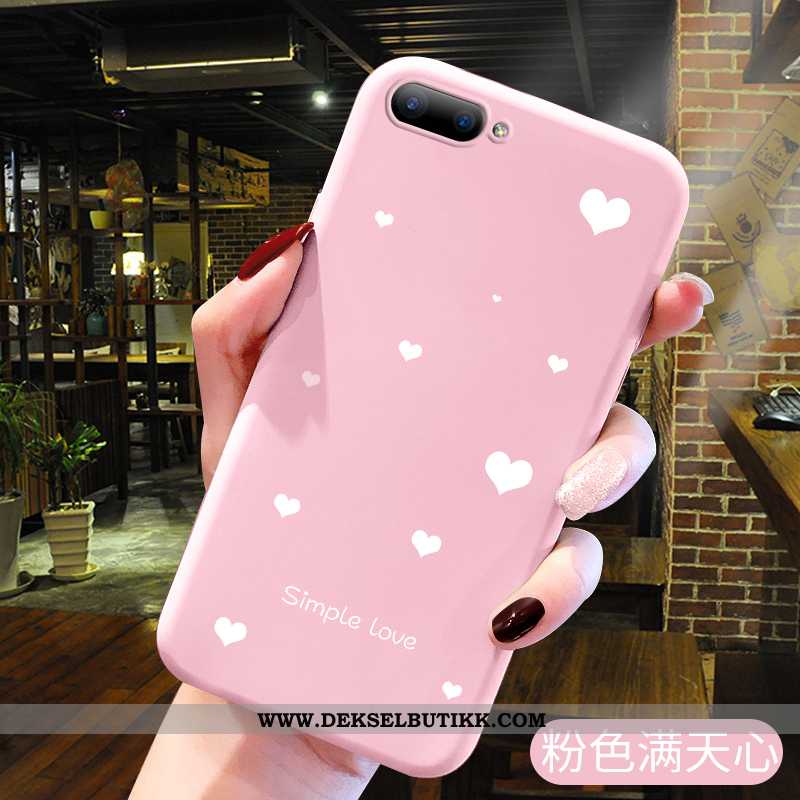 Deksel Oppo A5 Cartoon Tempe~~pos Beskyttelse Myke Rosa, Etui Oppo A5 Trend Tilbud