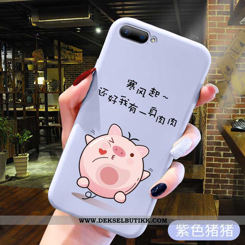 Deksel Oppo A5 Cartoon Tempe~~pos Beskyttelse Myke Rosa, Etui Oppo A5 Trend Tilbud