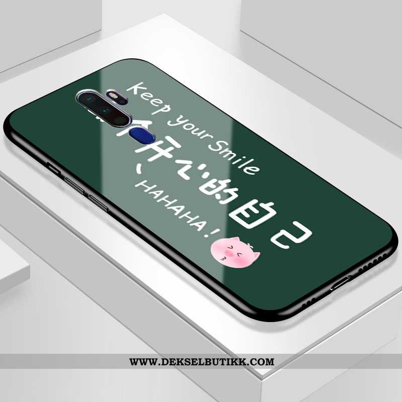 Deksel Oppo A9 2020 Glass Svart Mobiltelefon Tempe~~pos, Etui Oppo A9 2020 Av Personlighet Kjøpe