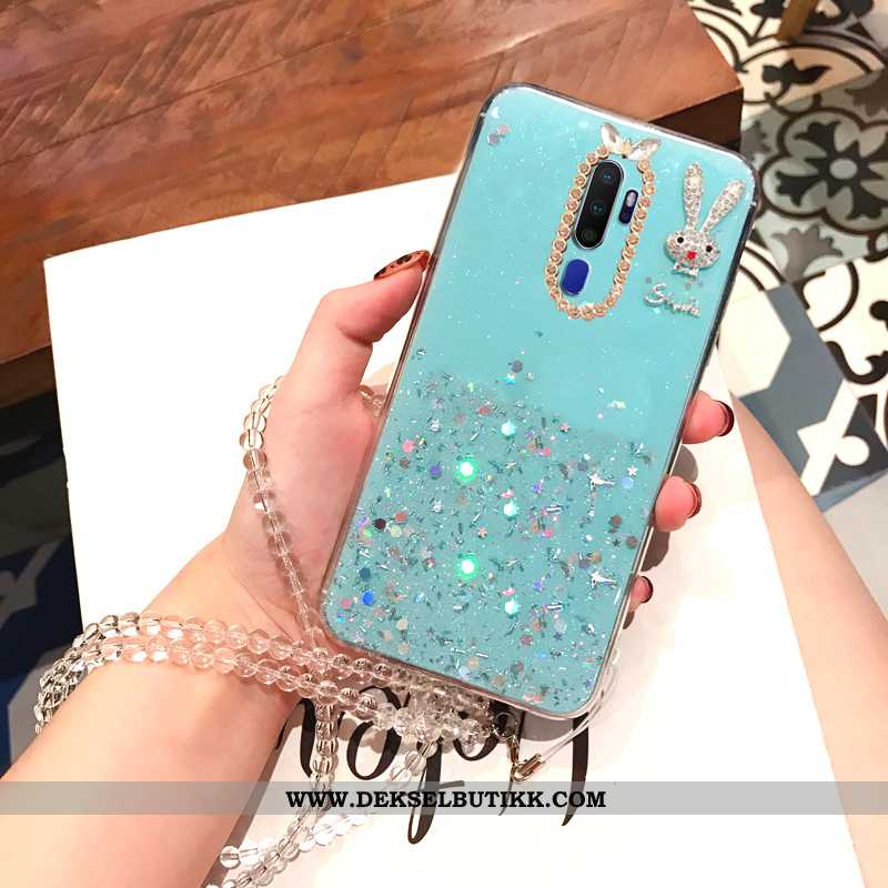 Deksel Oppo A9 2020 Skjermbeskytter Tempe~~pos Krystall Hvitt, Etui Oppo A9 2020 Beskyttelse Tilbud