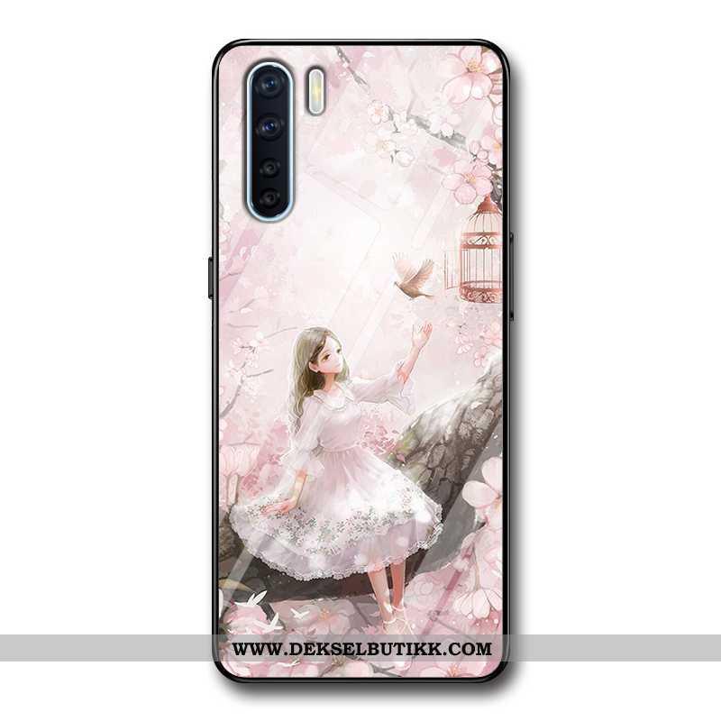 Deksel Oppo A91 Av Personlighet Glass Tilpass Alt Inkludert Rosa, Etui Oppo A91 Trend Tilbud