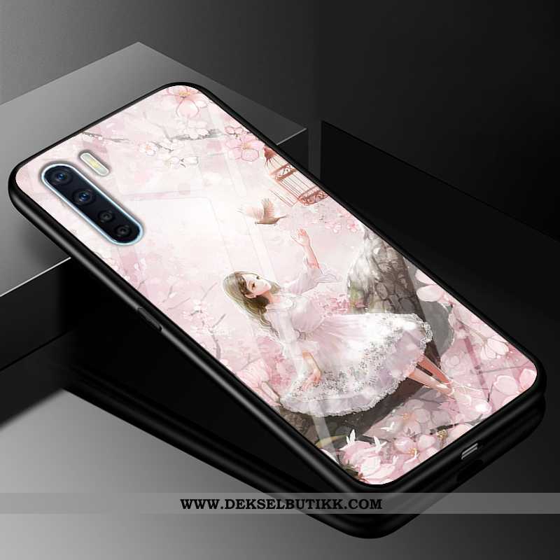 Deksel Oppo A91 Av Personlighet Glass Tilpass Alt Inkludert Rosa, Etui Oppo A91 Trend Tilbud