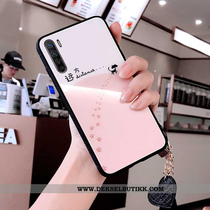 Deksel Oppo A91 Mote Kunst Fersk Anti-fall Rosa, Etui Oppo A91 Av Personlighet Tilbud