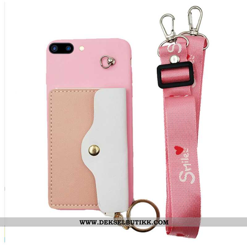 Deksel Oppo Ax5 Hengende Ornamenter Kort Beskyttelse Rosa, Etui Oppo Ax5 Av Personlighet Billige