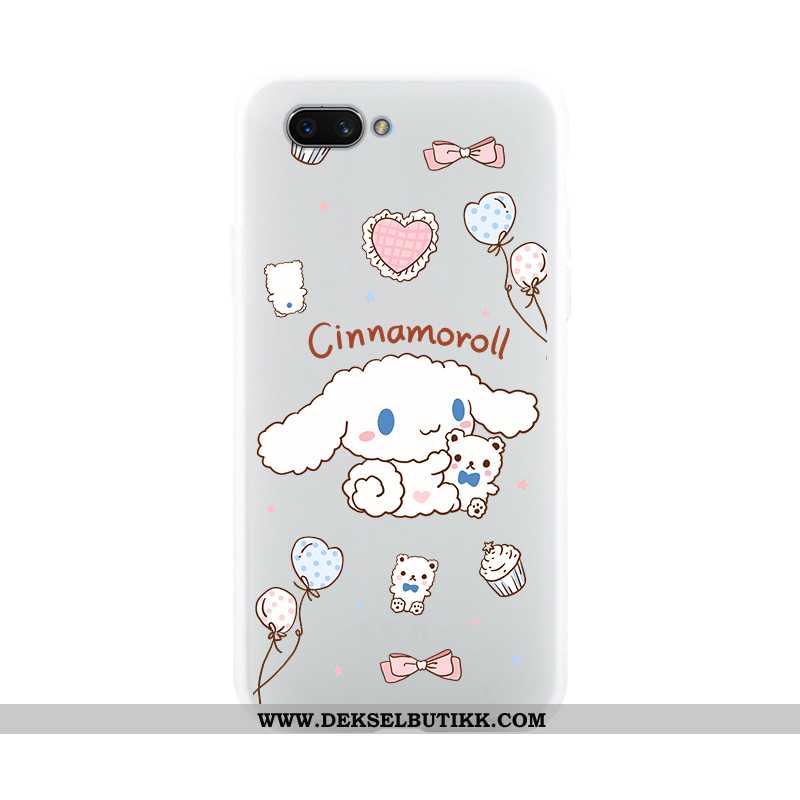 Deksel Oppo Ax5 Nubuck Etui Silikon Hvit Hvitt, Oppo Ax5 Cartoon Tilbud