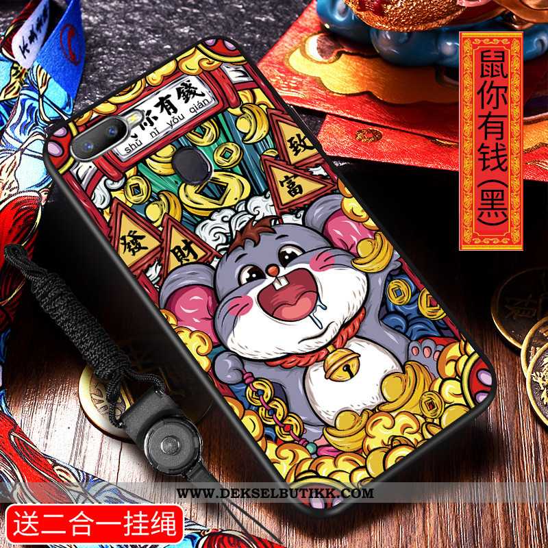 Deksel Oppo Ax7 Kreativ Etui Farge Mote, Oppo Ax7 Cartoon Tilbud