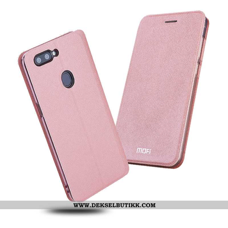 Deksel Oppo Ax7 Silikon Anti-fall Etui Clamshell Rosa, Oppo Ax7 Beskyttelse Til Salgs